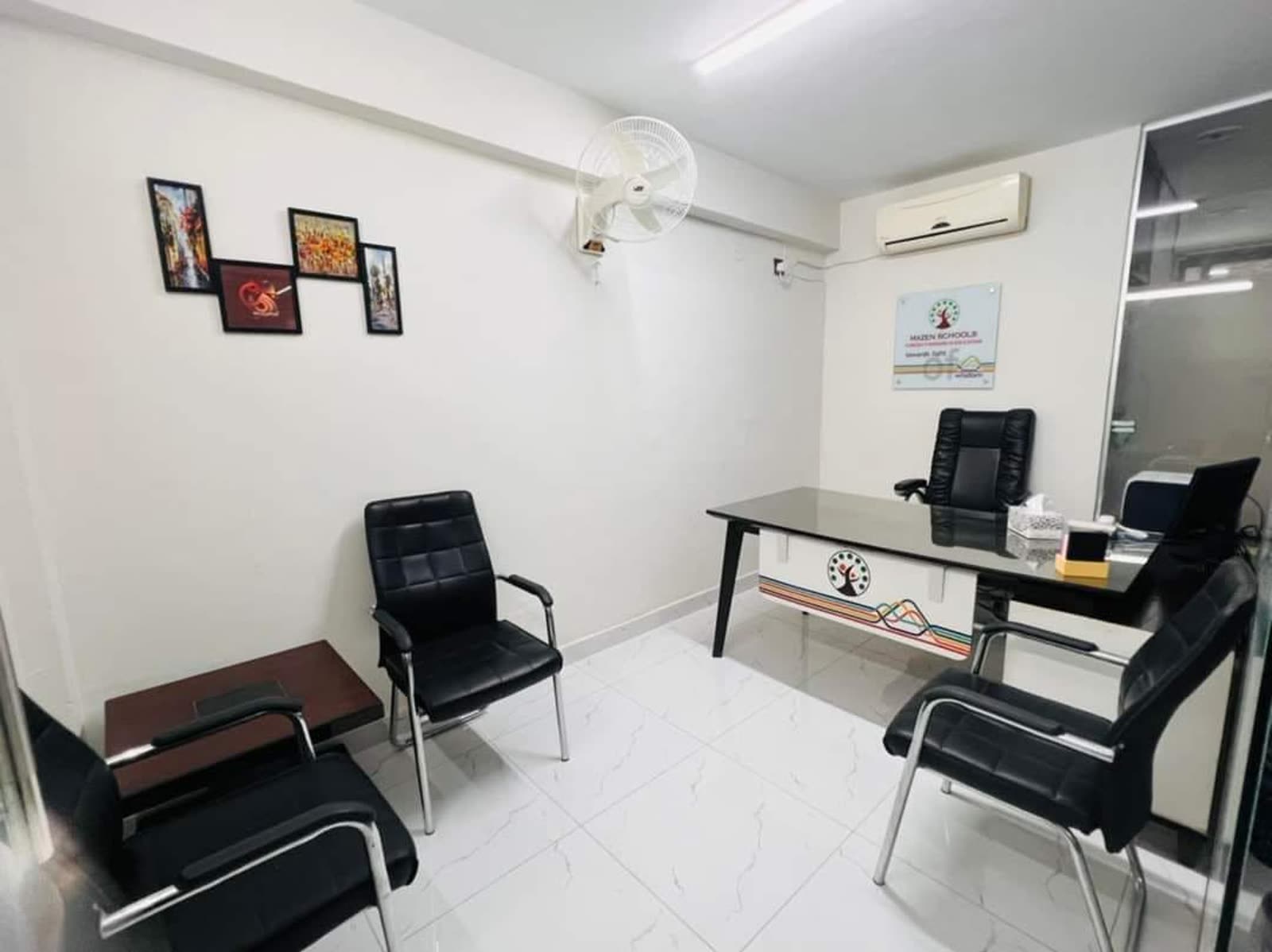Administration office at Mazen Schools Quaid Campus