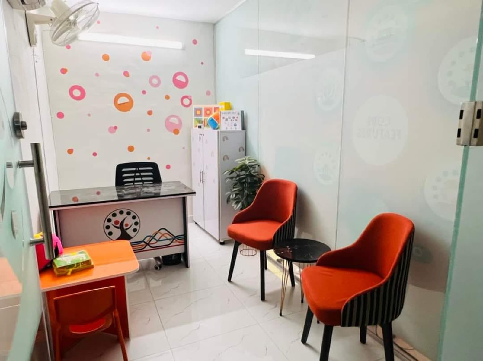 Child-friendly counselling room at Quaid Campus