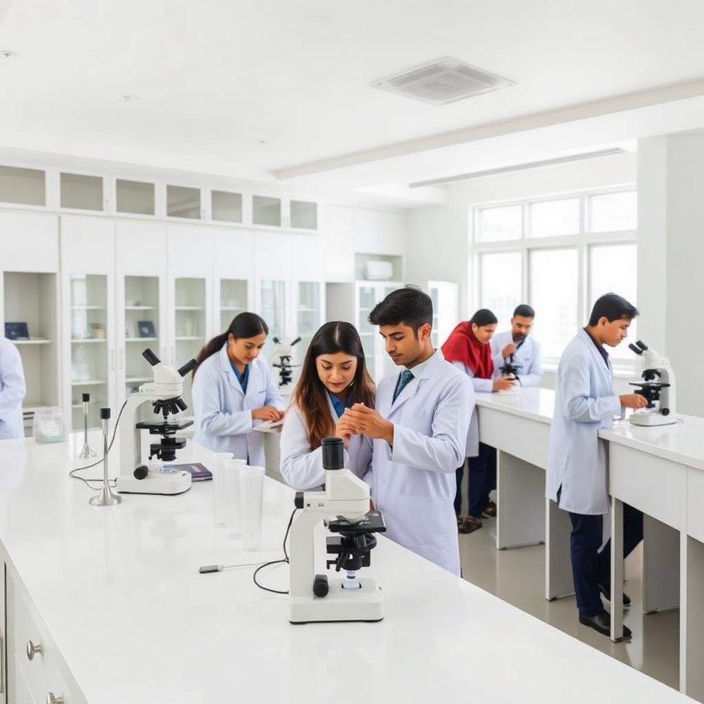 Modern science laboratory at G-13 Campus